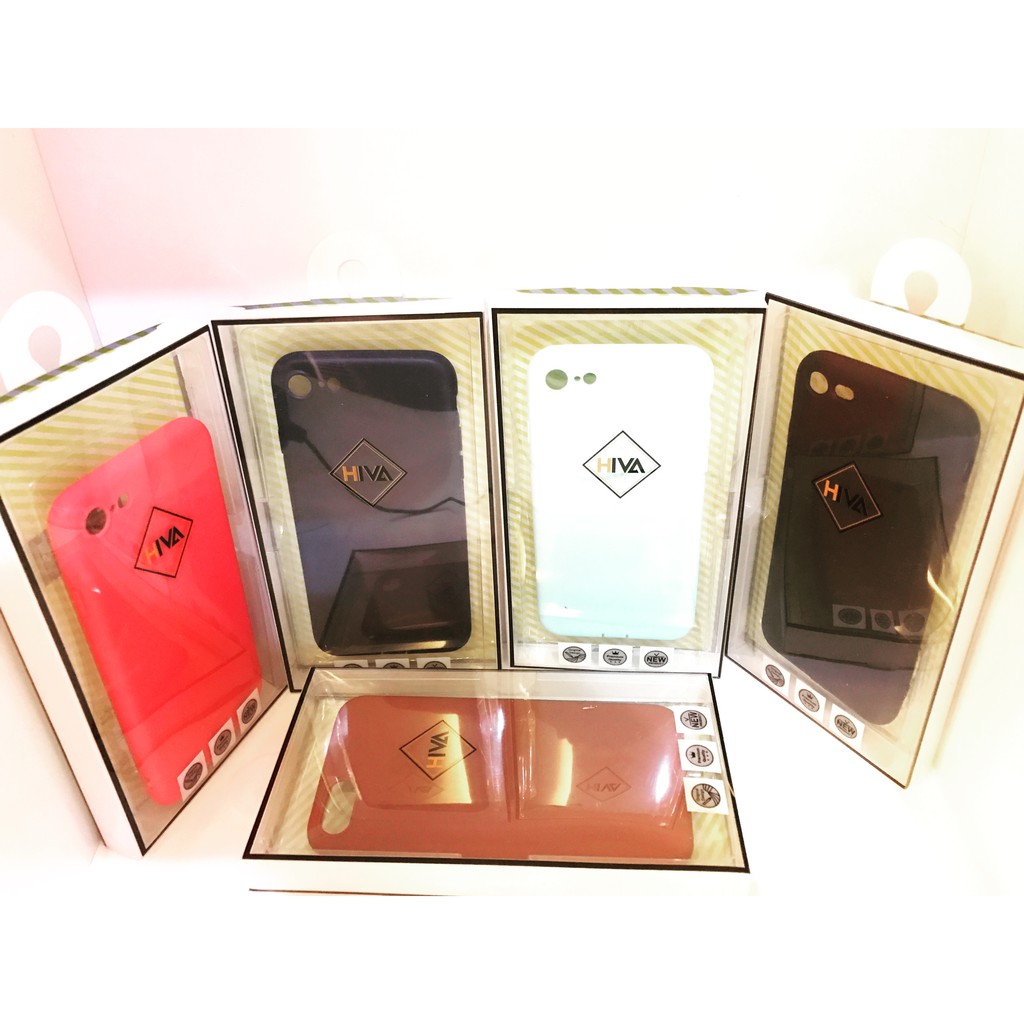 Combo 5 Ốp lưng silicon colourfull dành cho iphone 7