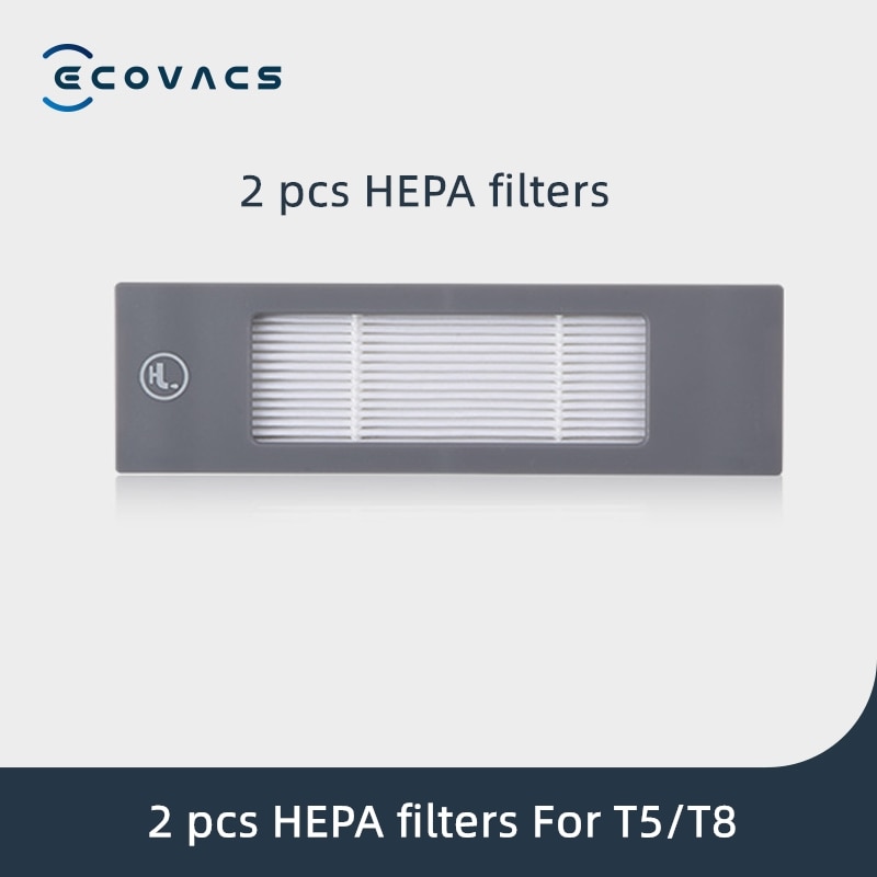thành thật Ecovacs T9 / T8 / N8 Pro chổi lăn + chổi bên + bộ lọc + vải lau + vải lau sợi nhỏ