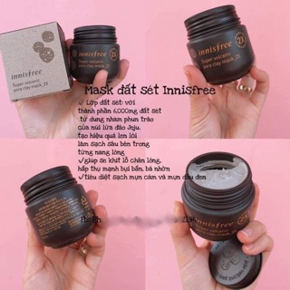 Mặt nạ đất sét innisfree 2X