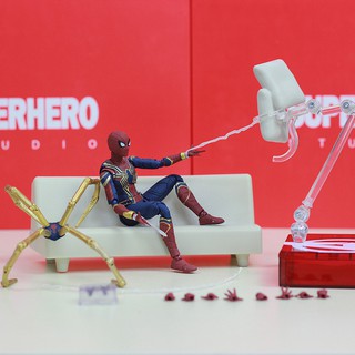 Mô hình Iron Spider Spider Man SHF Infinity War