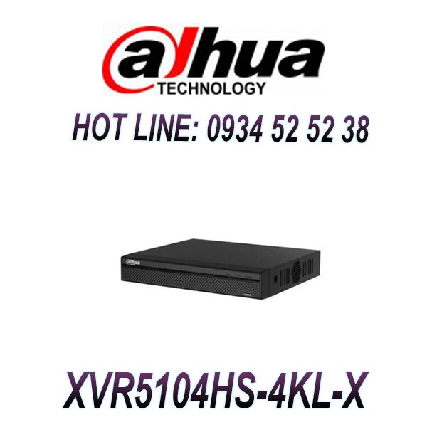 Đầu ghi hình DAHUA XVR5104HS-4KL-X