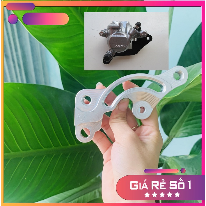 Pát Bas nhôm Exciter 135 gắn đĩa 267mm “ cho heo zin “