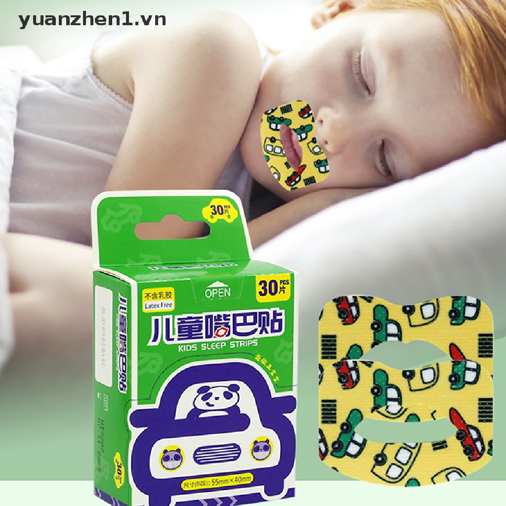 Set 30 Miếng Dán Chỉnh Sửa Miệng Khi Ngủ Tiện Dụng