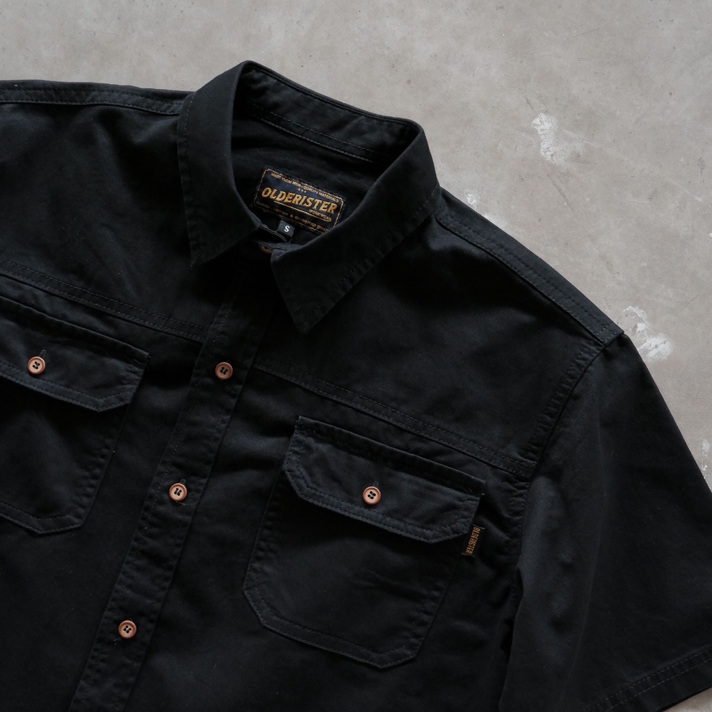 Áo Sơ Mi túi hộp tay ngắn - Olderister - Engineer Shirts