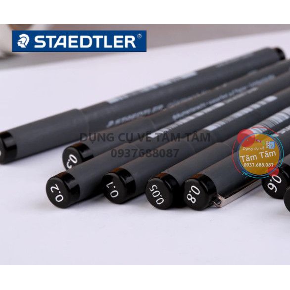[ TÂM TÂM ]-Bút line STAEDTLER® pigment liner 308-