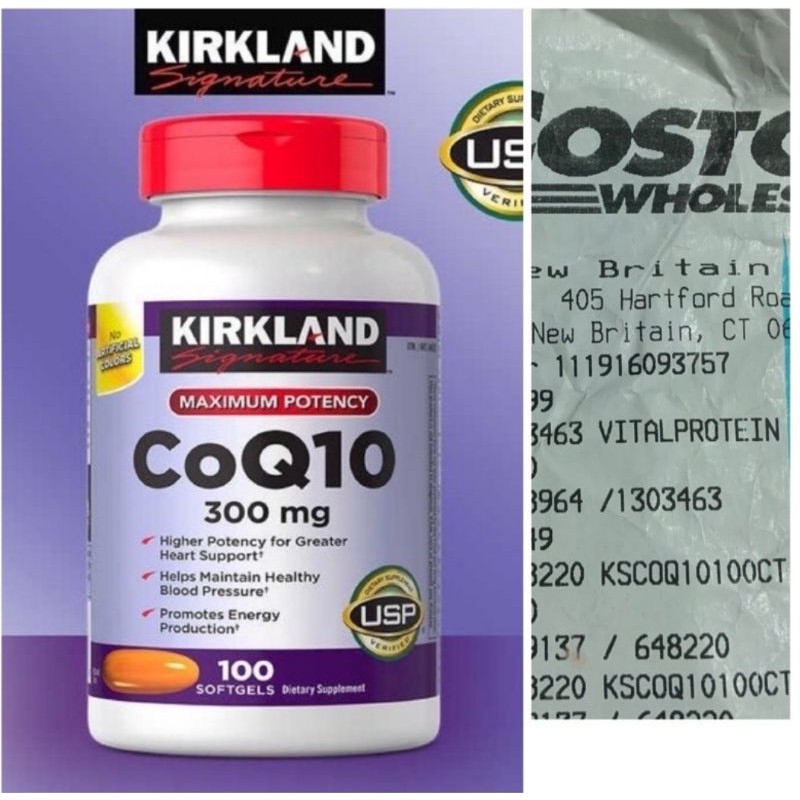 Viên uống Kirkland Signature CoQ10