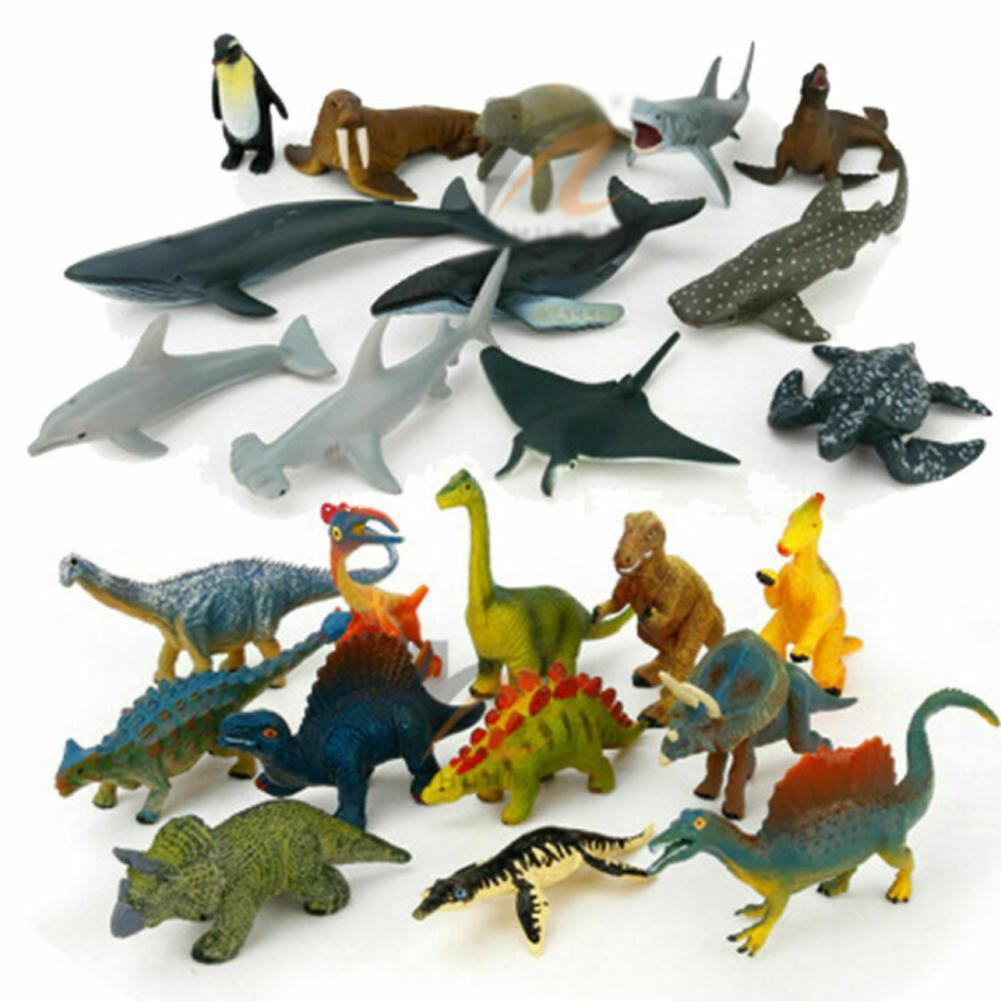 Bộ 12 mô hình đồ chơi hình động vật bằng nhựa cho trẻ em