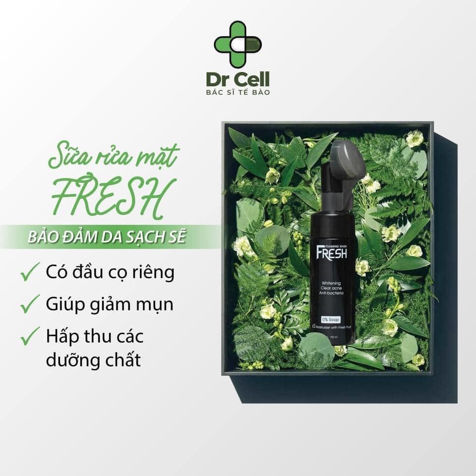 Sửa rửa mặt Fresh hổ trợ làm sạch da, ngăn ngừa mụn 150ml - Dr Cell