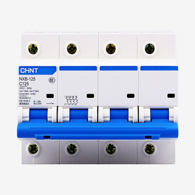 MCB - CB dạng tép NXB 4P 80A 100A 125A 10KA CHINT