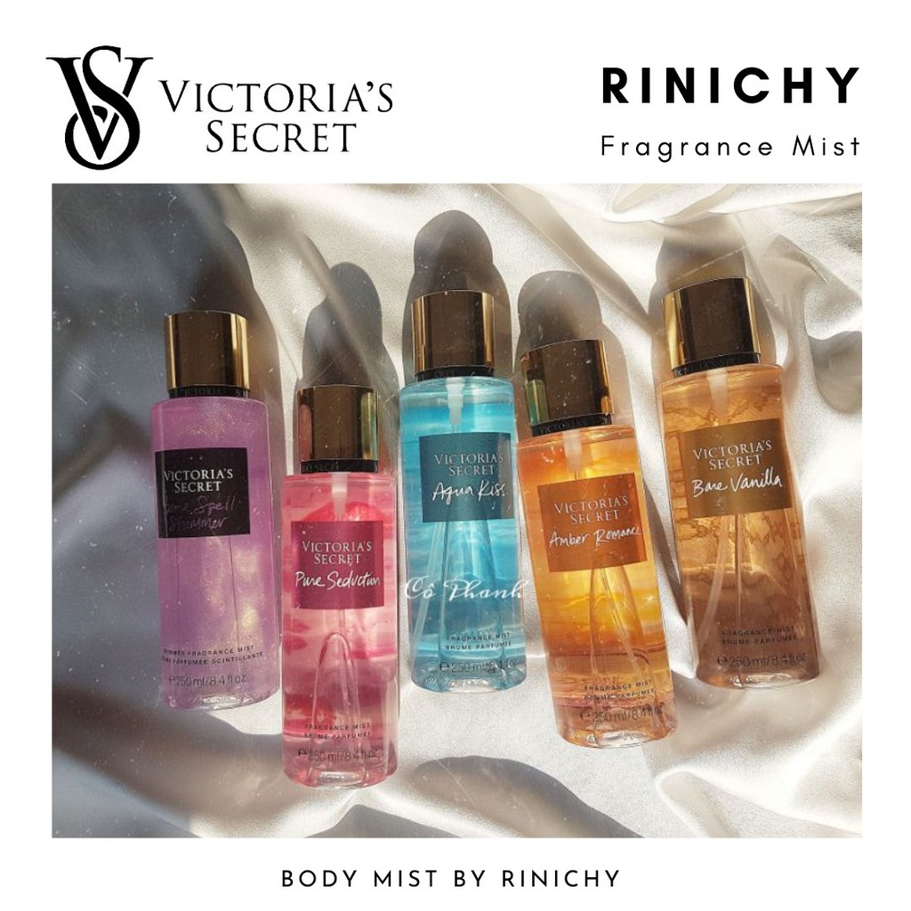 [New] Xịt Thơm Body Mist Victoria's Secret 12ml Các Mùi