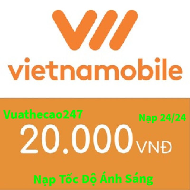 Thẻ VietnamMobile 20k