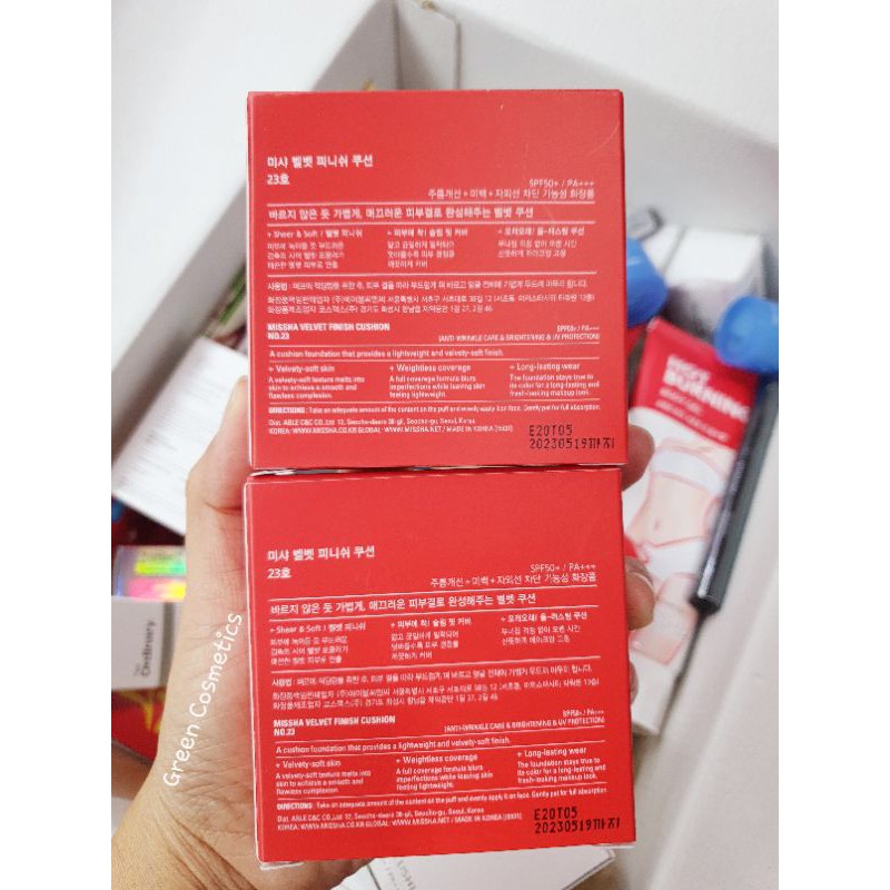 Phấn Nước Mỏng Mịn, Che Phủ Tốt, Lâu Trôi Missha Velvet Finish Cushion SPF50+ PA+++ | BigBuy360 - bigbuy360.vn