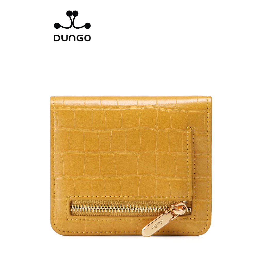 Ví Tiền JUST STAR Da Thật Mặt Trời Xanh Lá/ Vàng/ Trắng JU070705