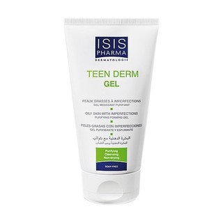 Sữa rửa mặt giảm nhờn và ngăn ngừa mụn Teen Derm Gel - ISIS PHARMA