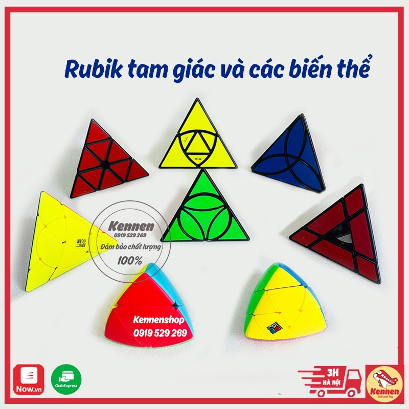 Rubik biến thể skweb megaminx pyraminx ivy mastermorphix đủ loại chính hãng Meilong Qiyi