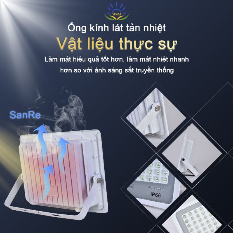 Đèn Đường Năng Lượng Mặt Trời.200W. Mang lại nguồn sáng với 0 đồng tiền điện hàng tháng