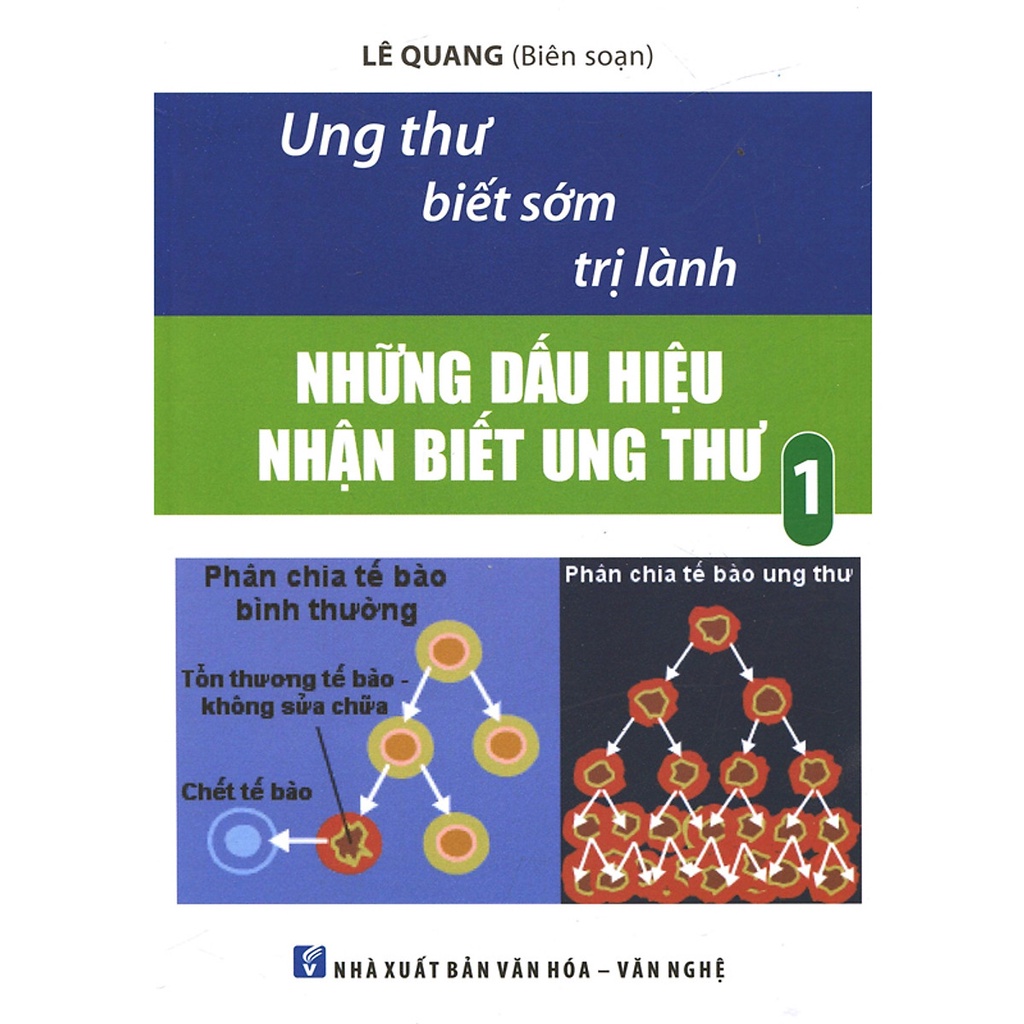 Sách Ung Thư Biết Sớm Trị Lành – Những Dấu Hiệu Nhận Biết Ung Thư Tập 1