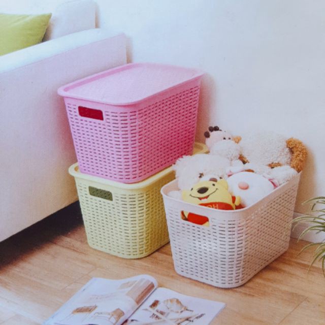 Rổ đựng đồ kiểu Hàn Quốc  có nắp TA