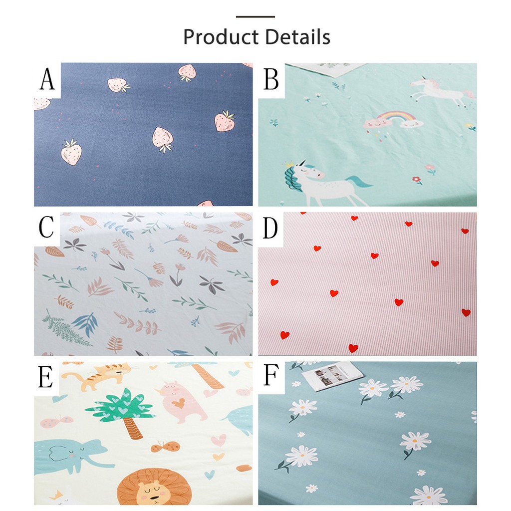 Tấm ga trải giường chất liệu 100% cotton