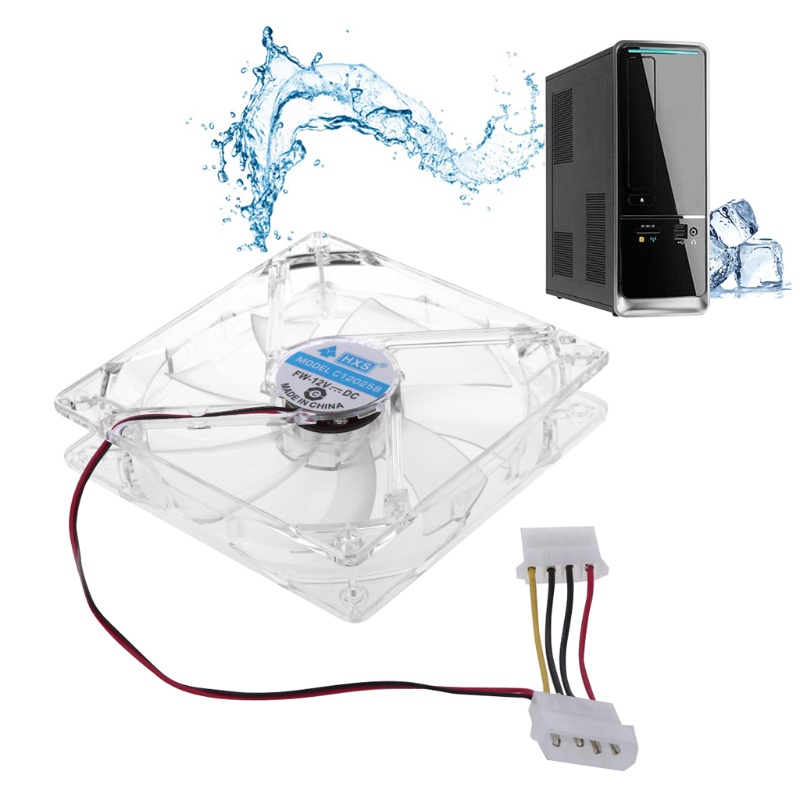 Quạt Tản Nhiệt Cpu 120mm Có Đèn Led 4 Màu | BigBuy360 - bigbuy360.vn