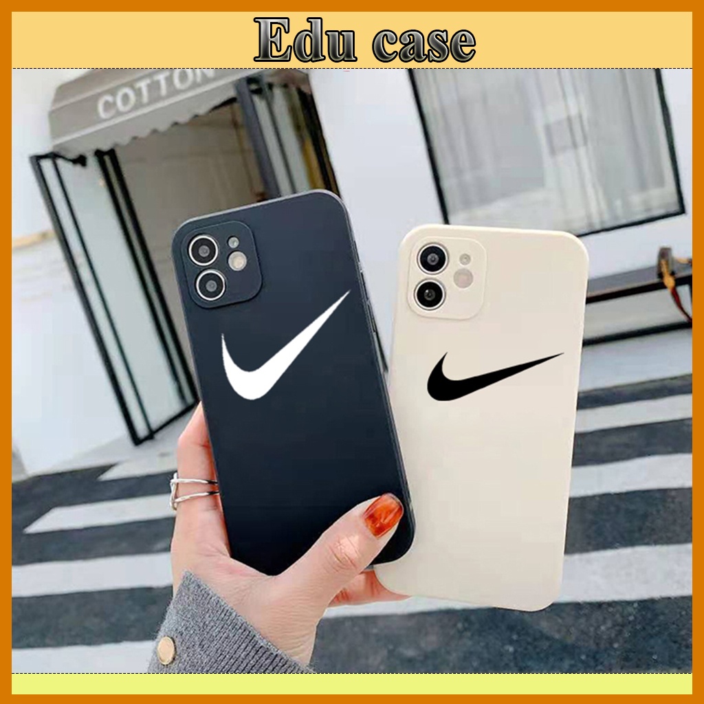 Ốp lưng iphone Cạnh Vuông hình ni.k.e 6/6plus/6s/6splus/7/7plus/8/8plus/x/xr/xs/11/12/13/14/pro/max/plus/promax Educase