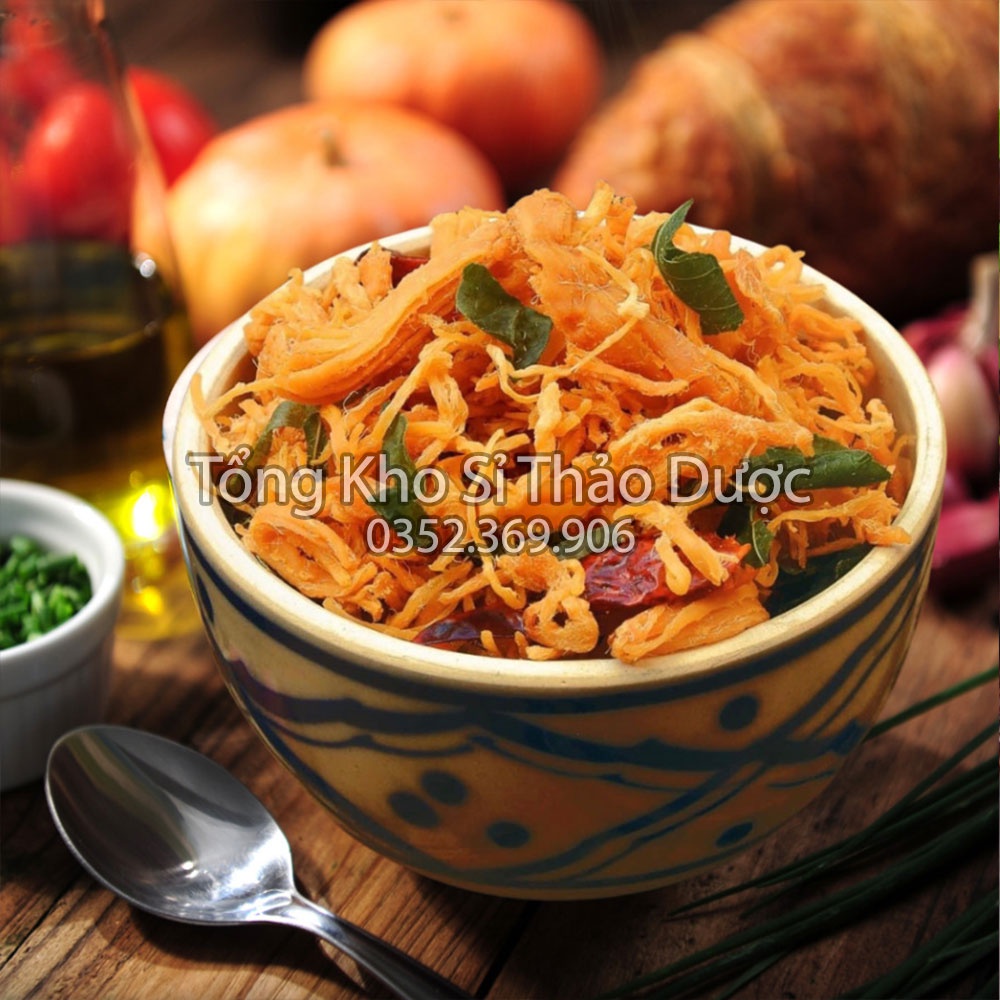 Khô gà lá chanh xé cay H540ml (Đồ ăn vặt thơm ngon loại 1)