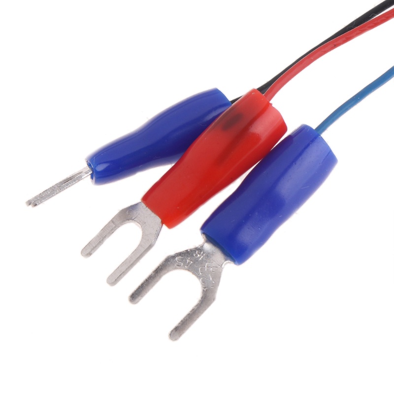 Cảm Biến Nhiệt Độ 3 Dây PTFE PT100 RTD Dài 2M Chống Thấm Nước Và Chống Ăn Mòn