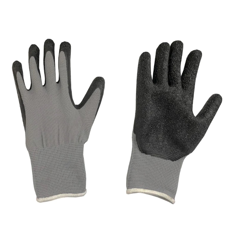 Daiso Găng Tay Cao Su Size S 10.5X2X21.5 Cm (Cái) Crinkled Latex Palm Coated Gloves S Size