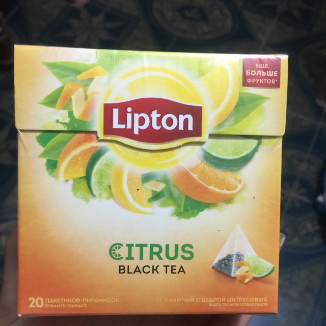 Trà nhúng lipton hoa quả nga(hàng sẳn)