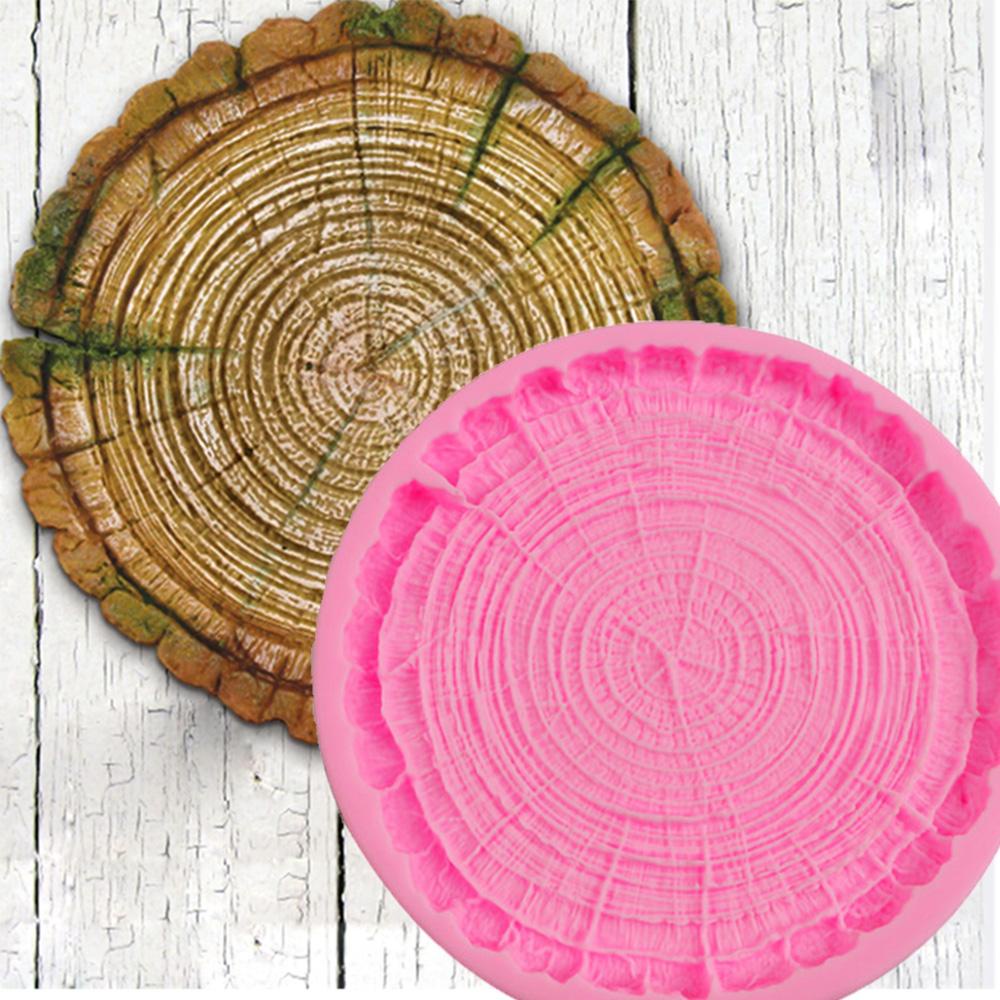 Khuôn Làm Bánh / Sô Cô La / Đất Sét Hình Cây Cối DIY