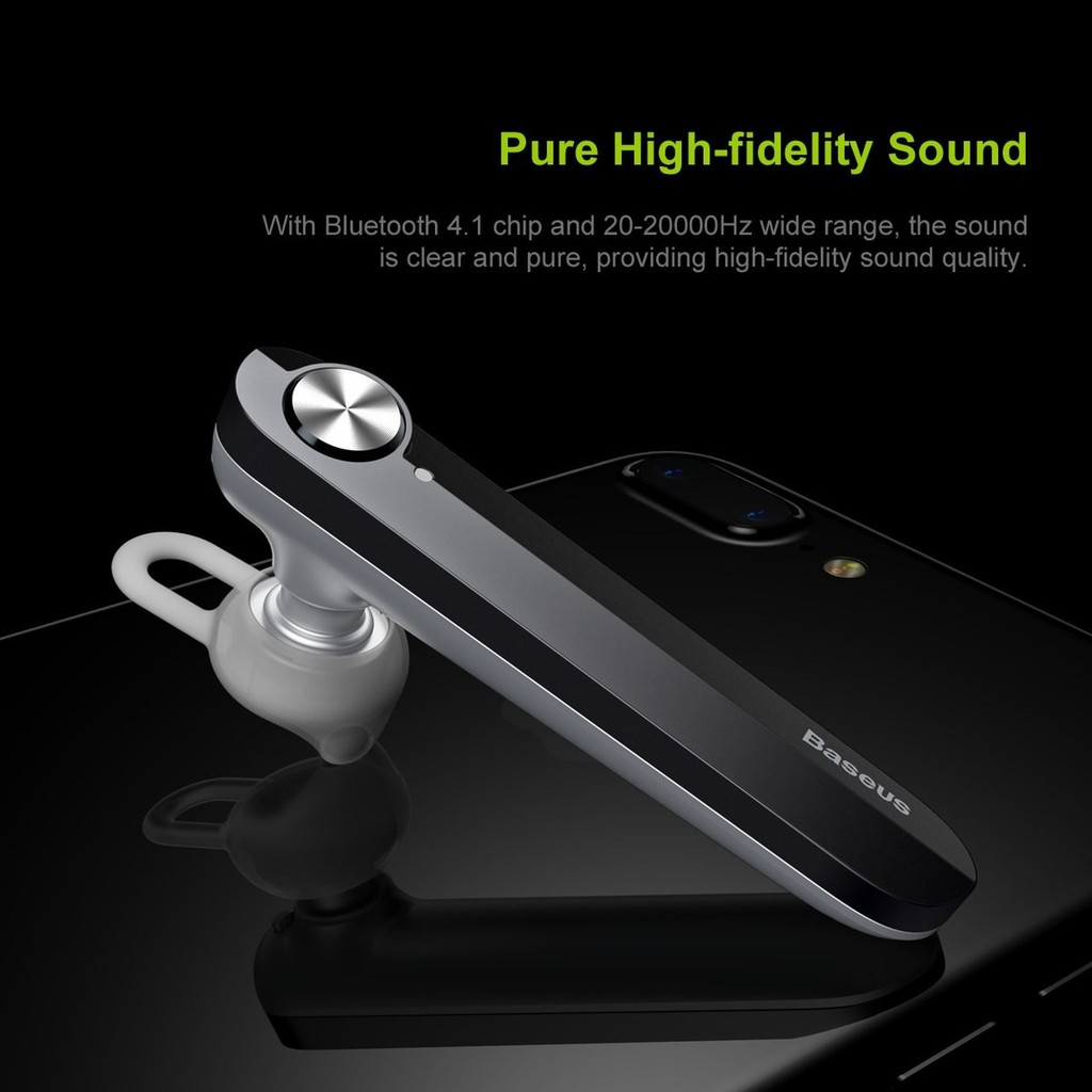 TAI NGHE Bluetooth một bên Baseus Encok A01 Earphones, dung lượng pin 55mAh – Chính Hãng