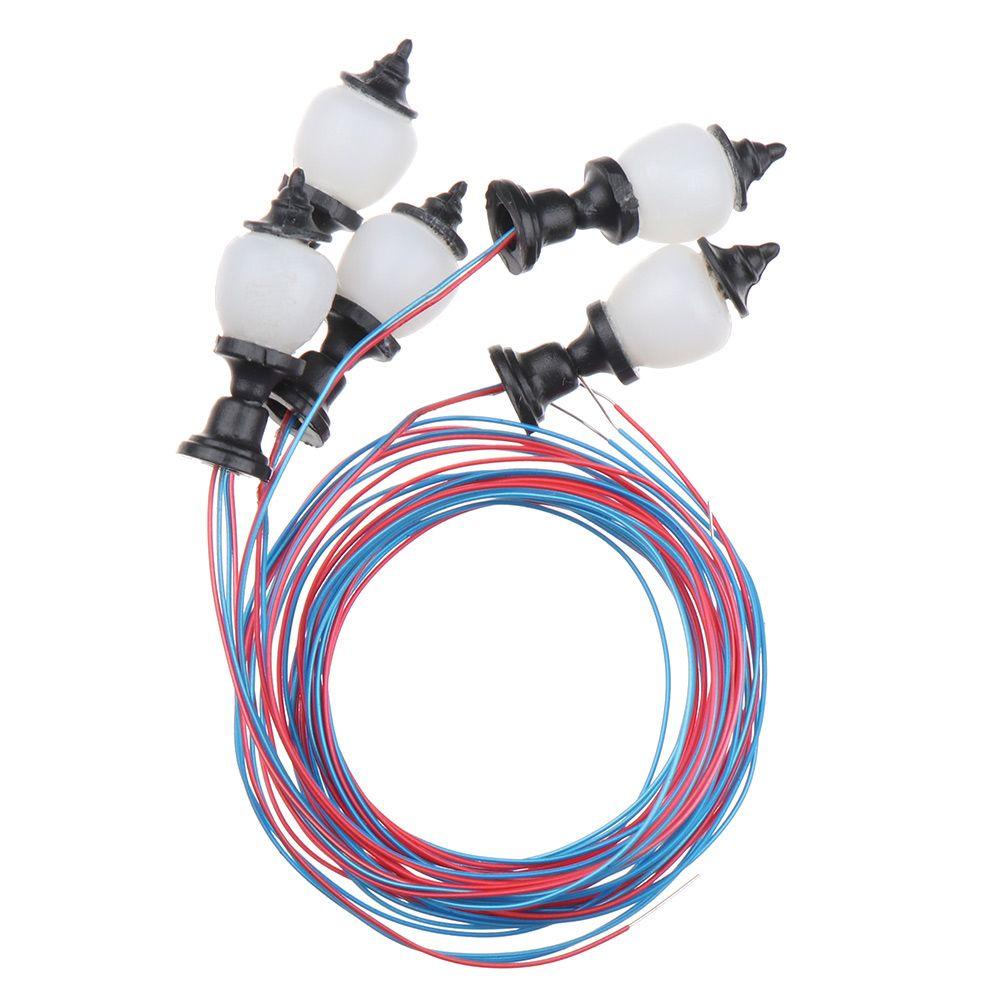 Set 24 Đèn Đường 3V Làm Từ Nhựa Resin Dễ Thương Cho Trang Trí Vườn