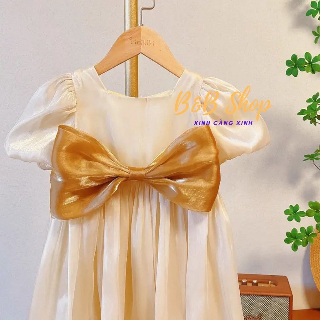 Đầm Công Chúa Thời Trang Cao Cấp -  Váy Tiểu Thư Cực Dễ Thương Dành Cho Các Bé Gái 2–8 Tuổi Bao Đổi Trả Có Quà Tằng Kèm