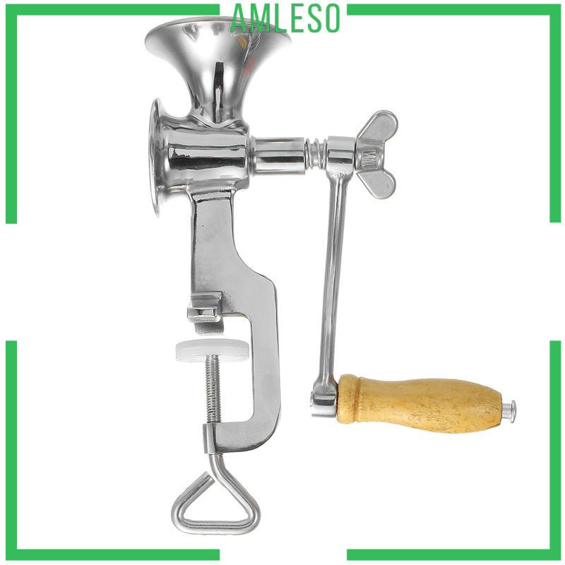 [AMLESO]Hand Crank Grain Mill Grain Grinder for Corn Home Commercial Wheat