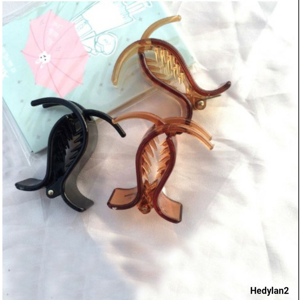 Kẹp Tóc Càng Cua 3 răng chắc chắn bền đẹp tạo kiểu xinh xắn cho bạn Nữ