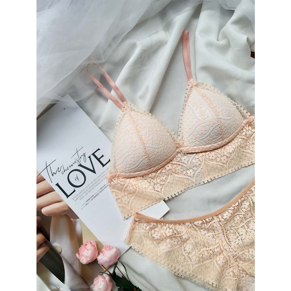 🍉RẺ NHẤT SHOPEE🍉Bộ bralette màu da không gọng có mút | BigBuy360 - bigbuy360.vn
