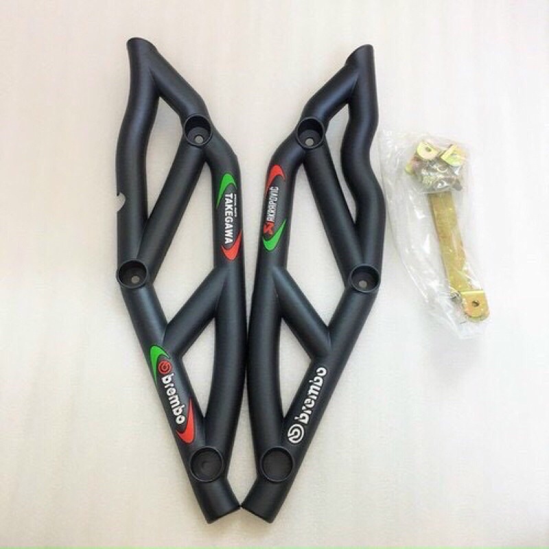 Ốp hông sườn Winner X Màu đen tặng kèm pát gắn như Zln!&lt;Ốp 2 bên&gt;