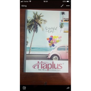 Tập 10 Quyển Vở Haplus Hải Tiến Kẻ Ngang Đẹp