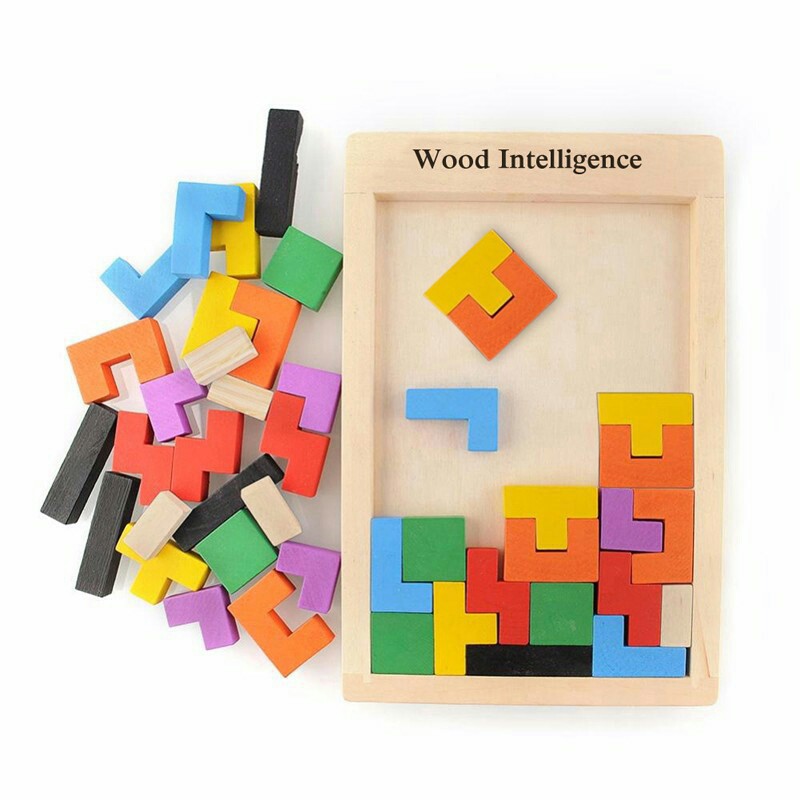 Đồ Chơi Phát Triển Trí Tuệ Cho Bé Wood Intelligence Tetris