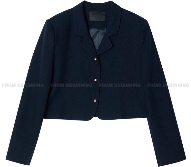 Áo Khoác Suit Dáng Ngắn Phong Cách Retro Pháp Quý Phái 55087