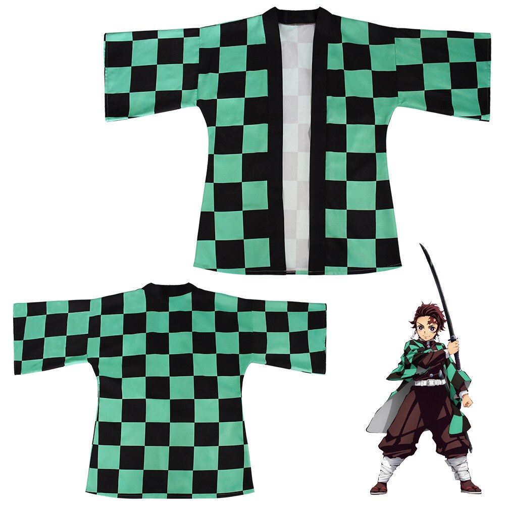 Áo Choàng Kimono Hóa Trang Nhân Vật Kimetsu No Yaiba Kamado Nezuko /Agatsuma Zenitsu Cape C23M157 | BigBuy360 - bigbuy360.vn