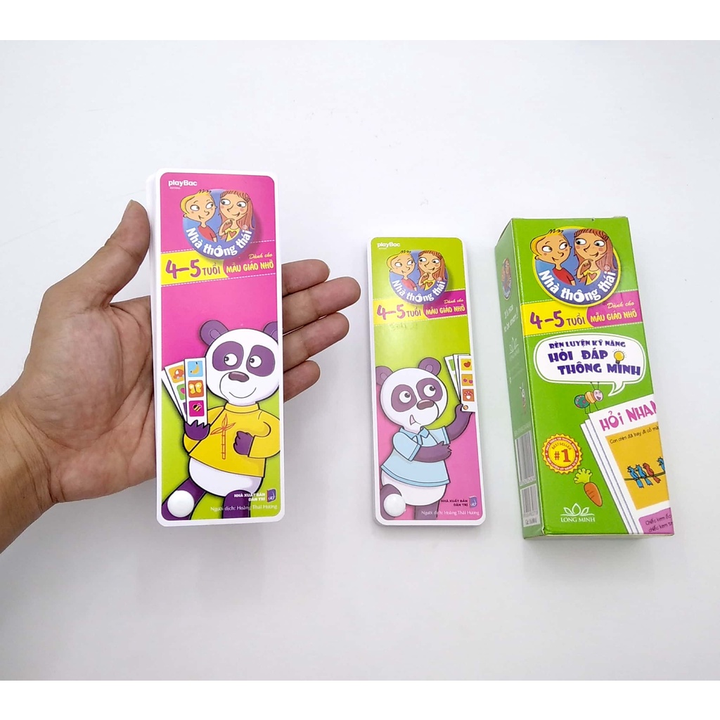 Sách Nhà Thông Thái - 550 Câu Hỏi Đáp Thông Minh (4-5 Tuổi)