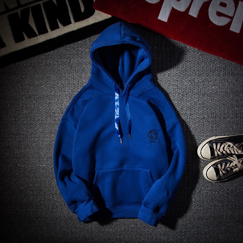 Set Bộ 2 Món Quần Dài + Áo Hoodie Nón Nam Chất Vải Nỉ CB2_MQU077THDEF6_WAH105NE