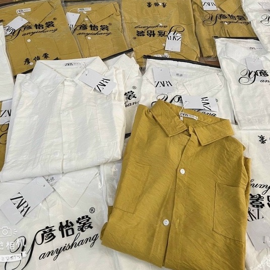 Áo sơ mi trắng nữ chất liệu tằm đũi mềm mát, form rộng mặc suông hay sơ vin đều đẹp, sang chảnh | BigBuy360 - bigbuy360.vn