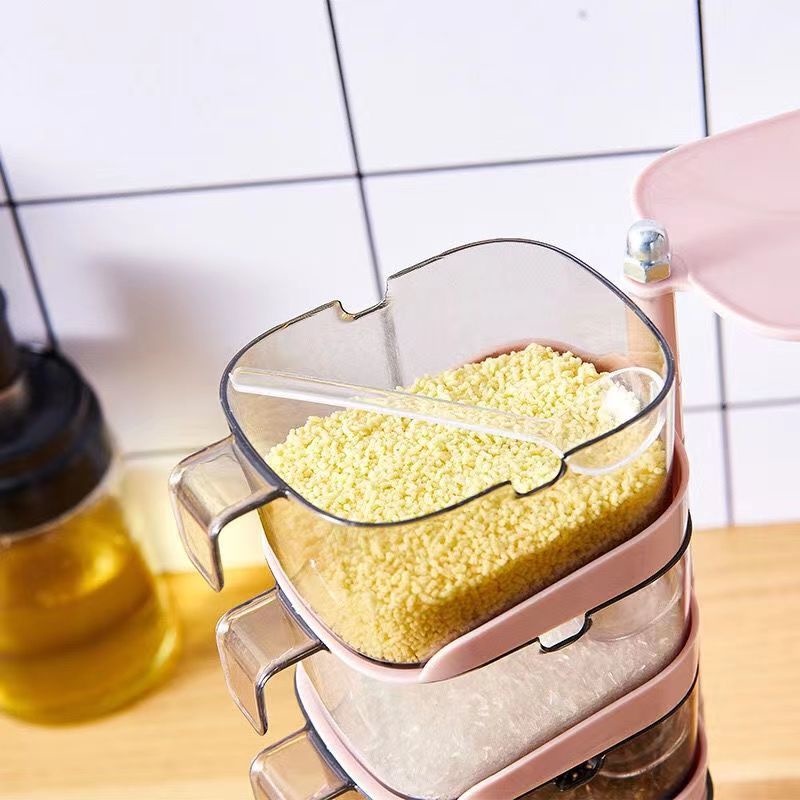 Hộp Đựng Gia Vị Đa Chức Năng Tiện Dụng Cho Nhà Bếp