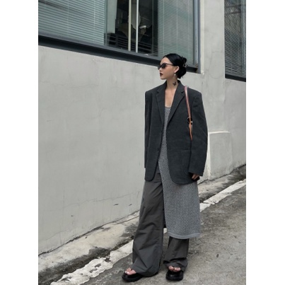 Đầm Dệt Kim Hai Dây Phong Cách Xuân Hè Hàn Quốc 2022 Cho Nữ