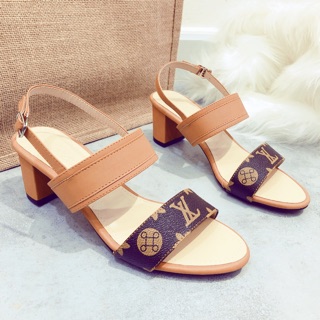 Sandal phối quai LV