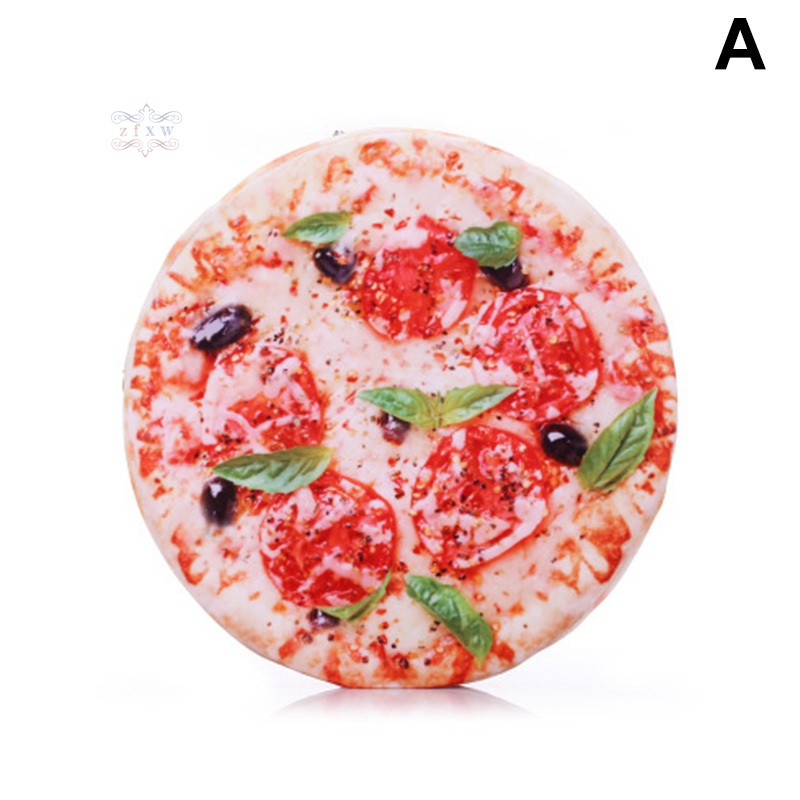 VN (Hàng Mới Về) Gối Hình Bánh Pizza Trang Trí Nhà Cửa