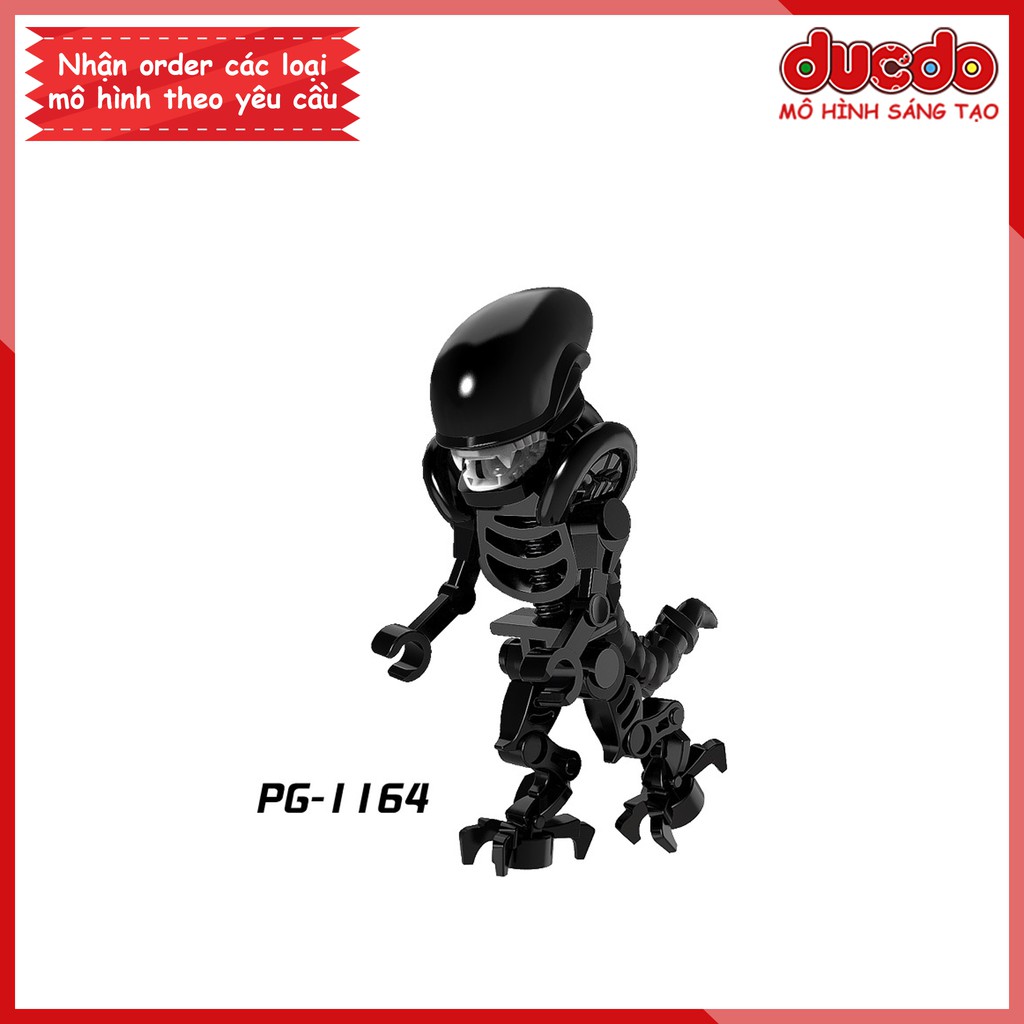 Minifigures quái vật ngoài hình tinh Alien - Đồ Chơi Lắp Ghép Xếp Hình Mini POGO PG1164 Mô hình