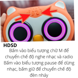 Loa bluetooth con cú giá rẻ mini cao cấp